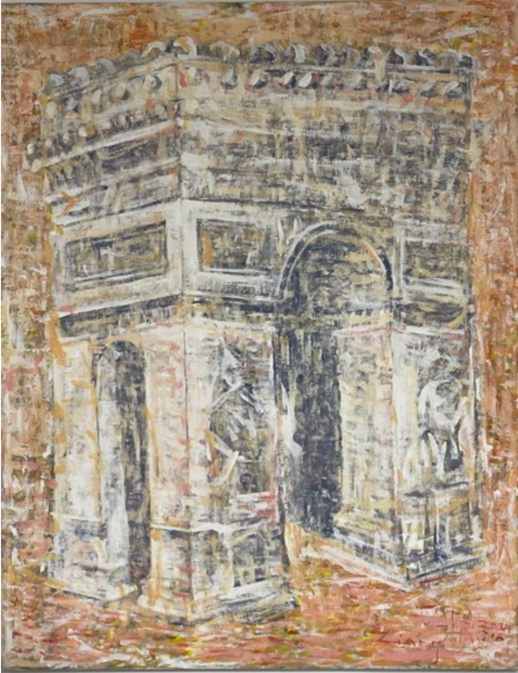 CHANG, Chung-Liang - Describing European Landscapes - Arc Triomphe 2024.03.16