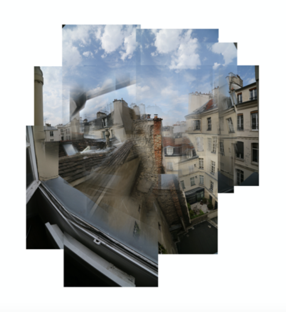 CHANG, Chung-Liang - Montage Photography Series - St. Paul's Sky, Paris Série Photomontage, St. Paul, Le Bleu Ciel Chez RVB