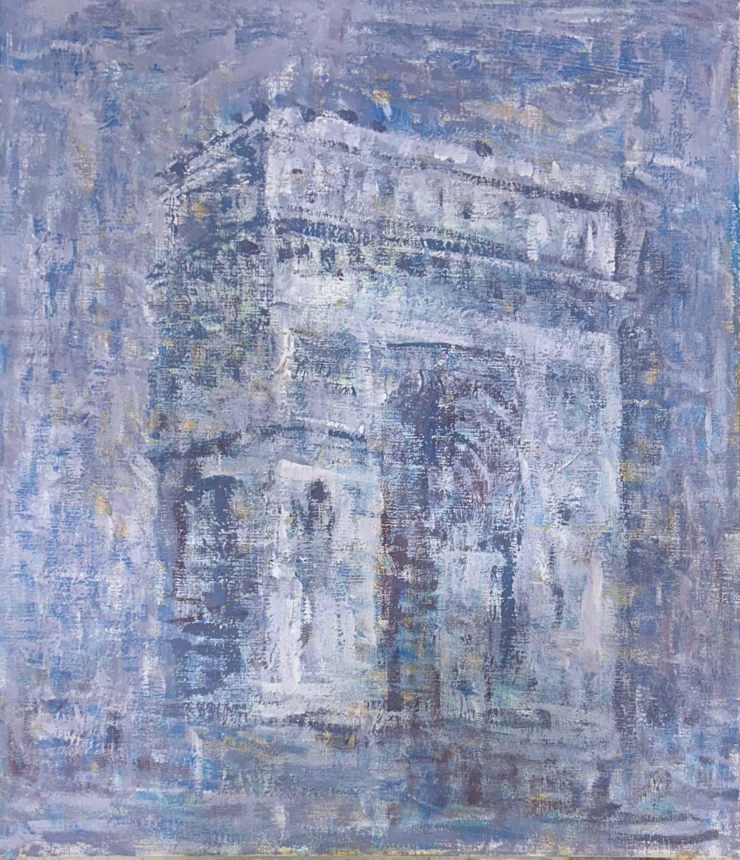 CHANG, Chung-Liang - Describing European Landscapes - Blue Arc de Triomphe