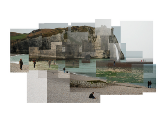 CHANG, Chung-Liang - Photomontage Etretat Normandie
