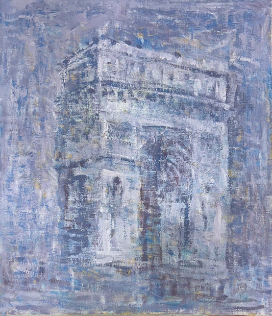 CHANG, Chung-Liang - Describing European Landscapes - Blue Arc de Triomphe